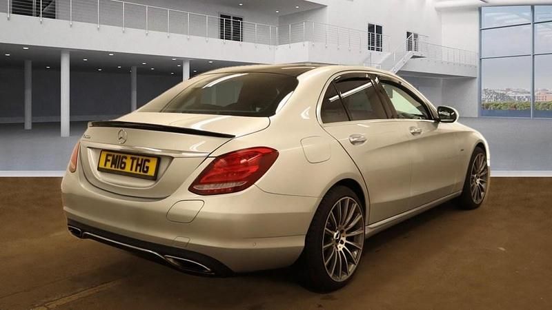 Used Mercedes C350e Premium Plus 2016 Silver Sedan