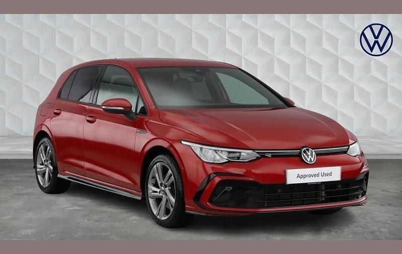 Used VW Golf VIII R-line 147 HP (108 kW) 2021 Red Hatchback