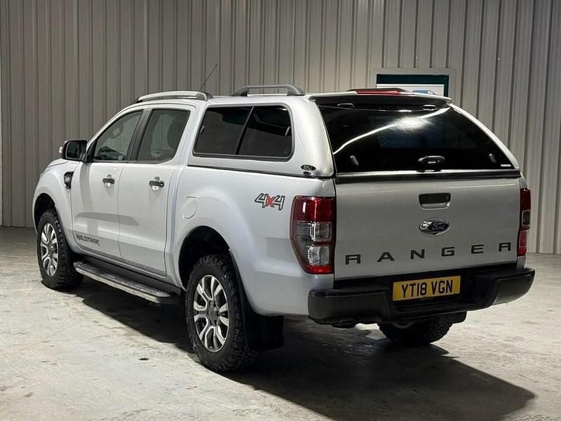 Begagnad Ford Ranger Wildtrack 200 HK (147 kW) 2018 Silver Pickup