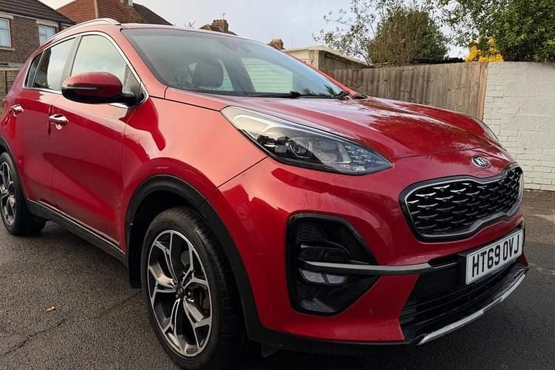 Red Used 2020 Kia Sportage GT-Line SUV | £12,895 (Good price) - Image 1/1