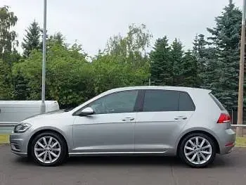 Used VW Golf VII GT 150 HP (110 kW) 2020 Silver Hatchback