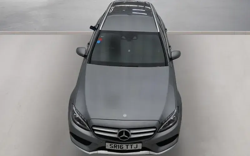 Used Mercedes C300 AMG line 231 HP (169 kW) 2016 Silver Estate
