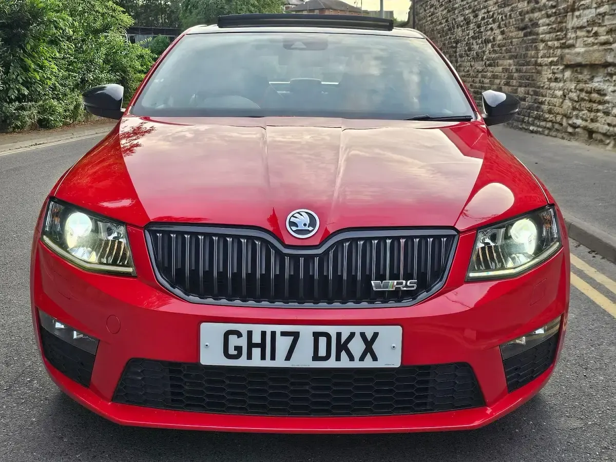 Used Skoda Octavia vRS 2017 Red Hatchback