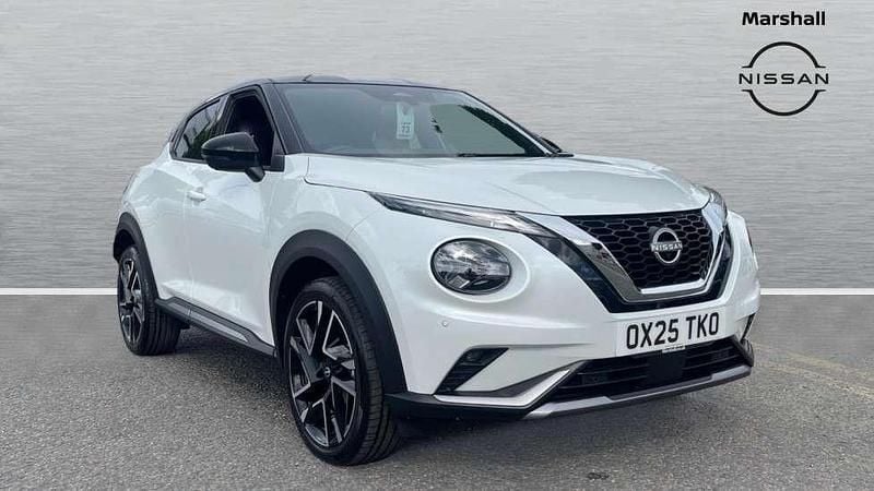 White New 2025 Nissan Juke Tekna+ SUV | £24,250 (Fair price) - Image 1/4