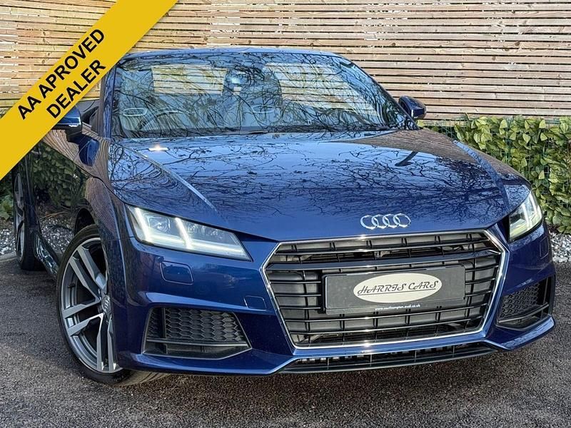 Used Audi TT S-Line 2015 Blue Coupe