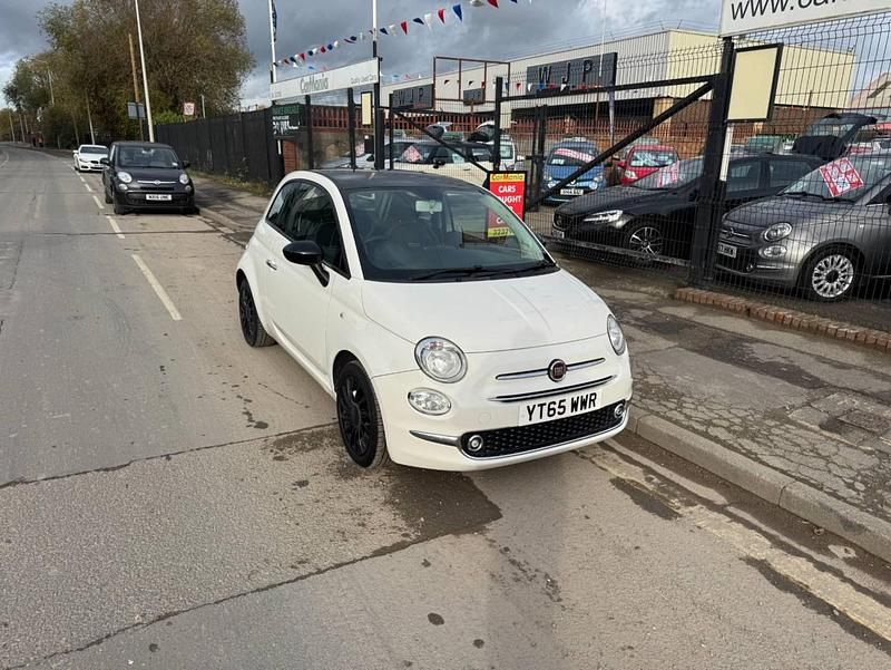Used Fiat 500 Lounge 69 HP (50 kW) 2015 White Hatchback