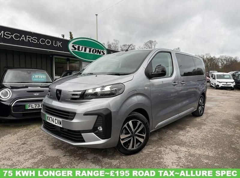 Used Peugeot e-Traveller Allure 100 kW (136 HP) 2024 Grey MPV