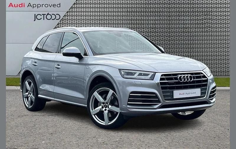 Silver Used 2020 Audi Q5 S-Line SUV | £22,464 (Good price) - Image 1/4