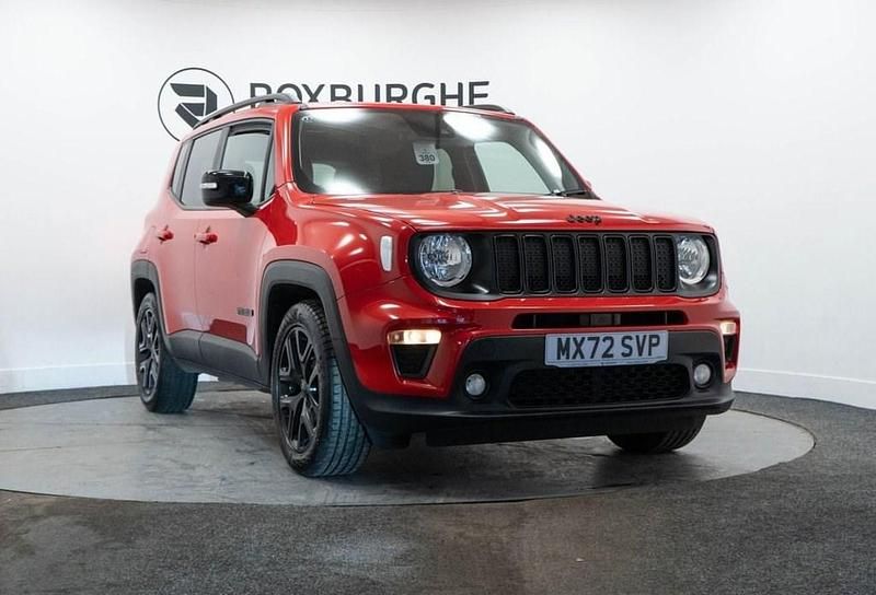 Red Used 2022 Jeep Renegade Night Eagle SUV | £11,750 (A bit pricey) - Image 1/4