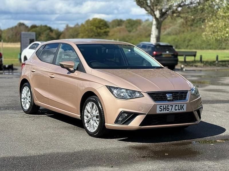 Gold Used 2017 Seat Ibiza SE Hatchback | £6,995 (Good price) - Image 1/3
