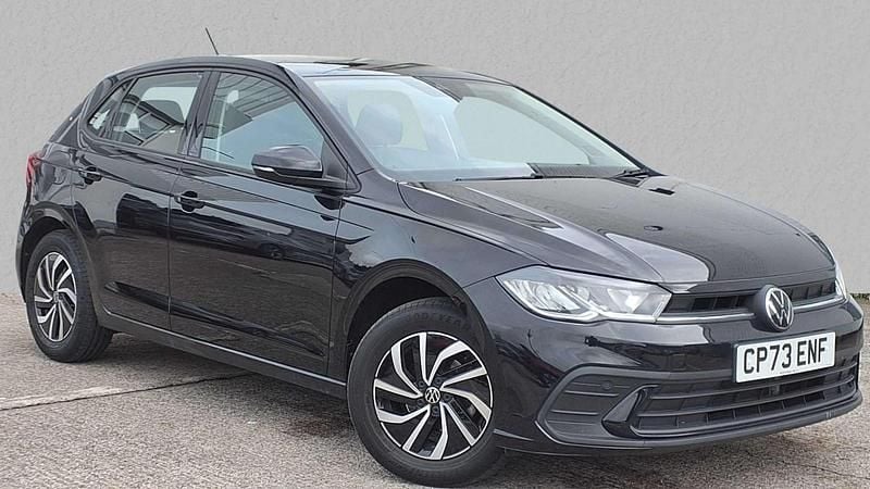 Black Used 2023 VW Polo Life Hatchback | £15,510 (Good price) - Image 1/4