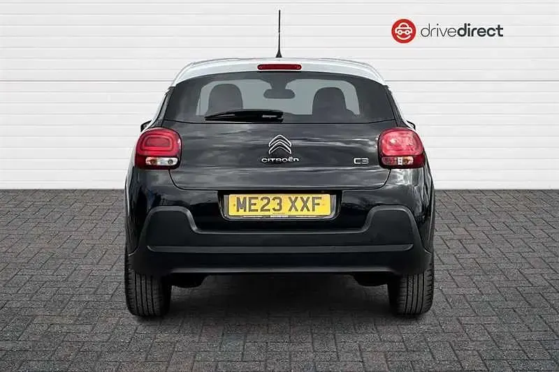 Used Citroën C3 PureTech 110 HP (80 kW) 2023 Black Hatchback