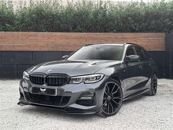 Grey Used 2021 BMW 320 M Sport Estate | £22,980 (Fair price) - Image 1/4
