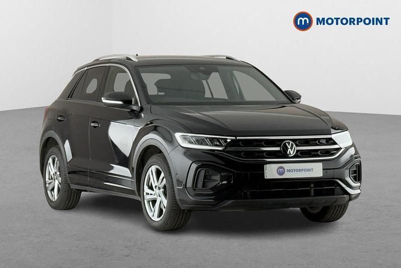 Black Used 2022 VW T-Roc R-line SUV | £19,649 (Fair price) - Image 1/4