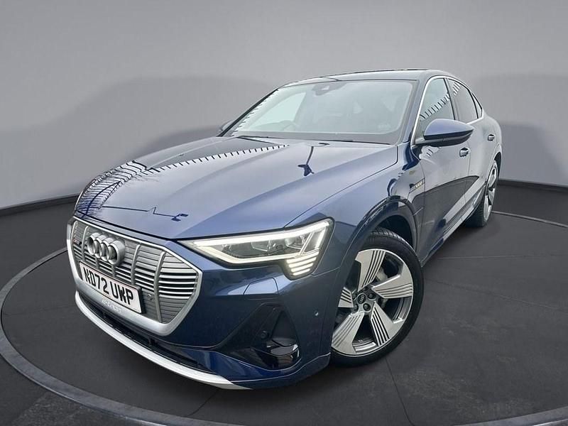Used Audi e-tron S-Line 300 kW (408 HP) 2023 Blue SUV