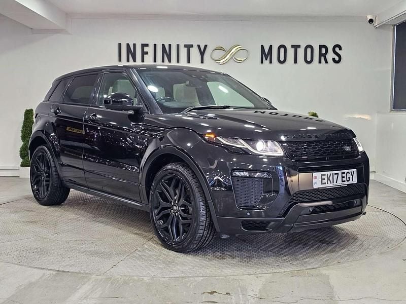 Used Land Rover Range Rover evoque HSE Dynamic 2017 Black Estate