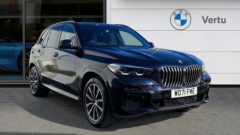 Black Used 2022 BMW X5 M Sport SUV | £47,990 (A bit pricey) - Image 1/4