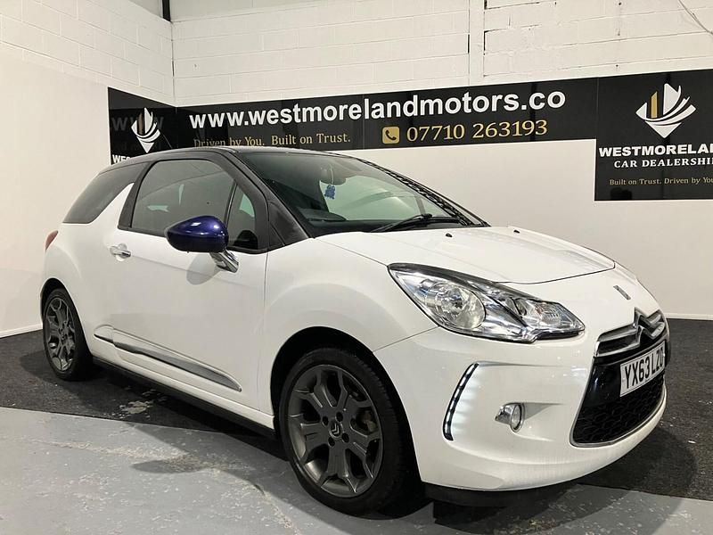 White Used 2013 Citroën DS3 Hatchback | £3,323 (Fair price) - Image 1/4