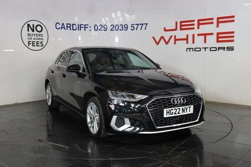Black Used 2022 Audi A3 e-tron Sport Hatchback | £17,488 (Good price) - Image 1/4