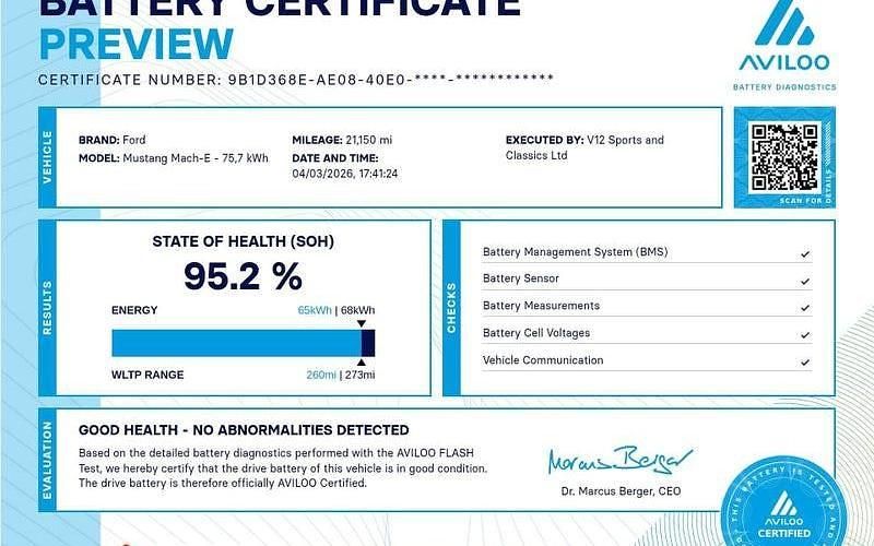 Used Ford Mustang Standard Range 269 HP (197 kW) 2021 Estate