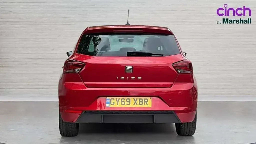 Used Seat Ibiza XCELLENCE 95 HP (69 kW) 2019 Red Hatchback