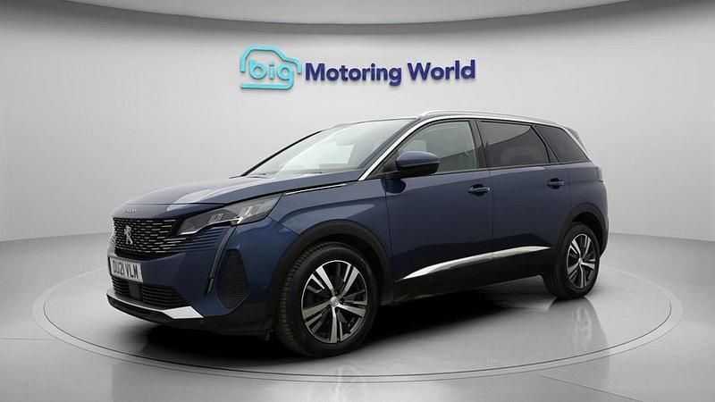 Used Peugeot 5008 Allure Premium 130 HP (95 kW) 2021 Blue SUV