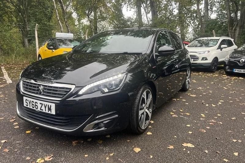 Black Used 2017 Peugeot 308 GT-line Hatchback | £6,495 (Fair price) - Image 1/1