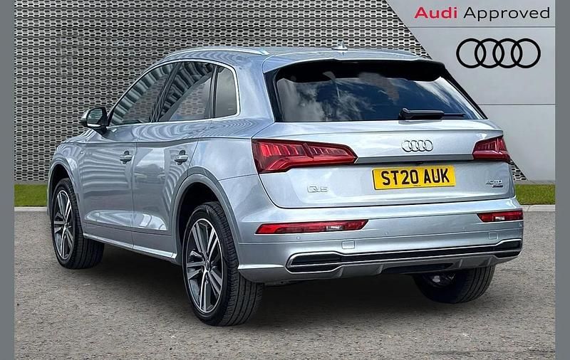 Used Audi Q5 S-Line 187 HP (137 kW) 2020 Silver SUV
