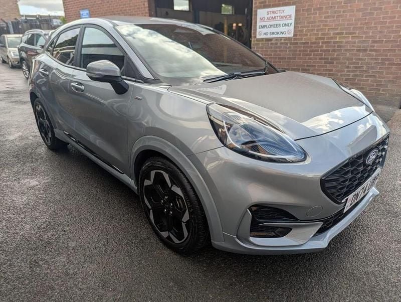 Silver Used 2024 Ford Puma Gen-E ST-Line X Hatchback | £23,500 (Expensive) - Image 1/4