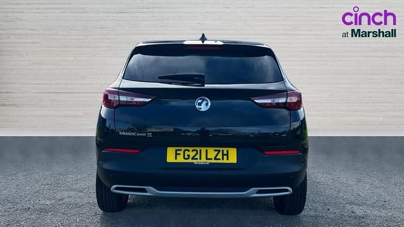 Used Vauxhall Grandland X Elite 130 HP (95 kW) 2021 Black SUV