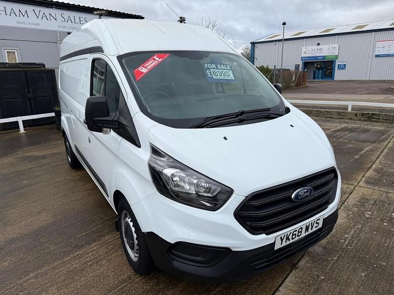 Used Ford Transit Custom 130 HP (95 kW) 2018 White Van