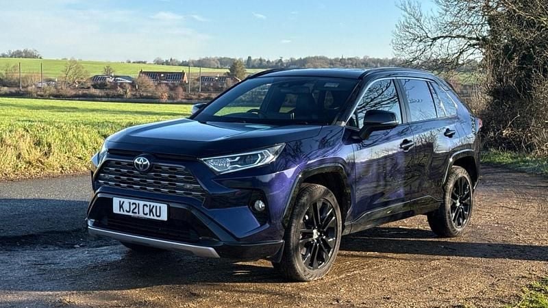 Used Toyota RAV4 2021 Blue/black SUV