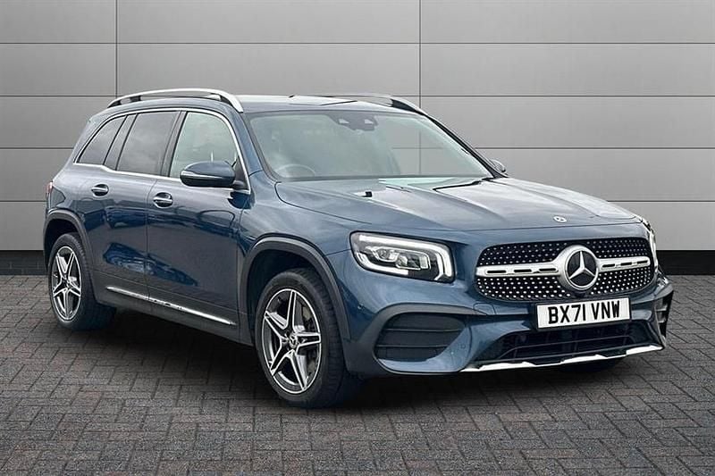 Blue Used 2021 Mercedes GLB200 AMG Line Premium SUV | £22,150 (A bit pricey) - Image 1/4