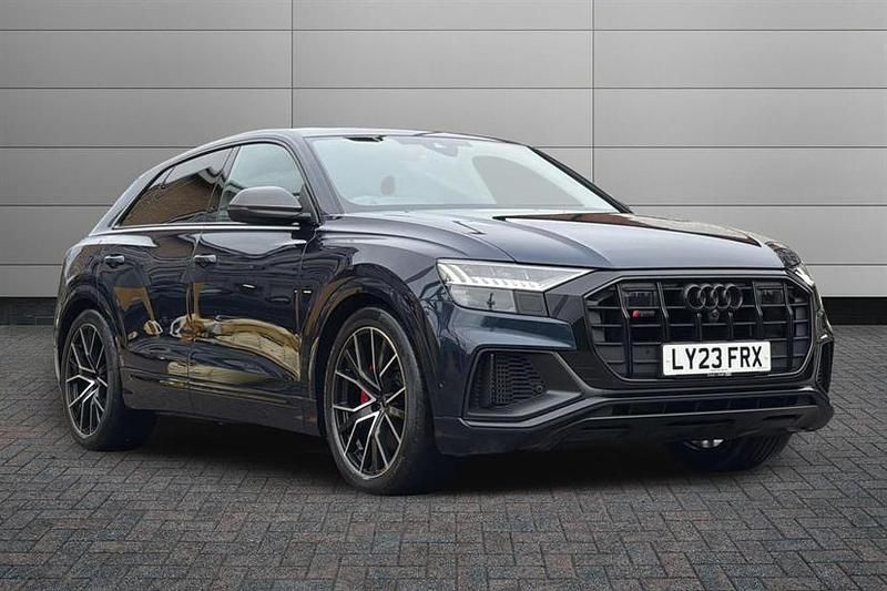 Used Audi SQ8 Comfort 507 HP (372 kW) 2023 Waitomo blue SUV