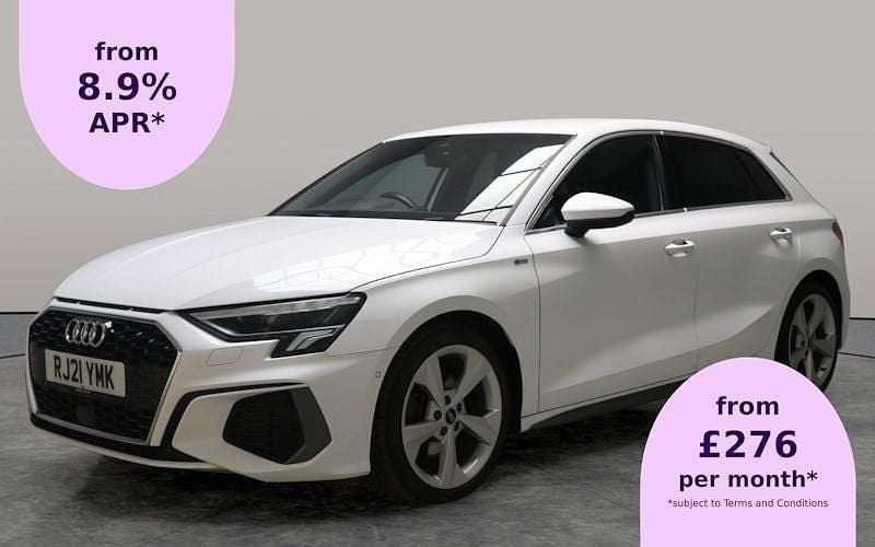 Used 2024 Audi A3 Sportback S-Line Hatchback | £19,824 (Good price) - Image 1/2