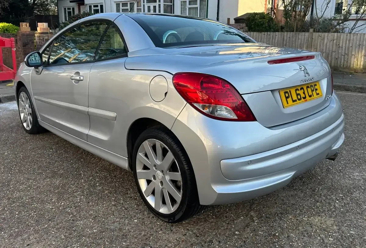 Used Peugeot 207 CC Allure 2014 Silver Cabriolet