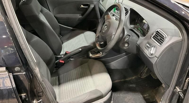 Used VW Polo SE 85 HP (62 kW) 2010 Black Hatchback