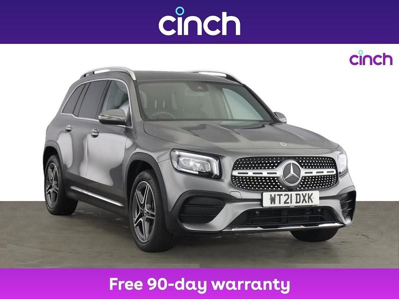 Grey Used 2021 Mercedes GLB200 AMG line SUV | £23,699 (Good price) - Image 1/3
