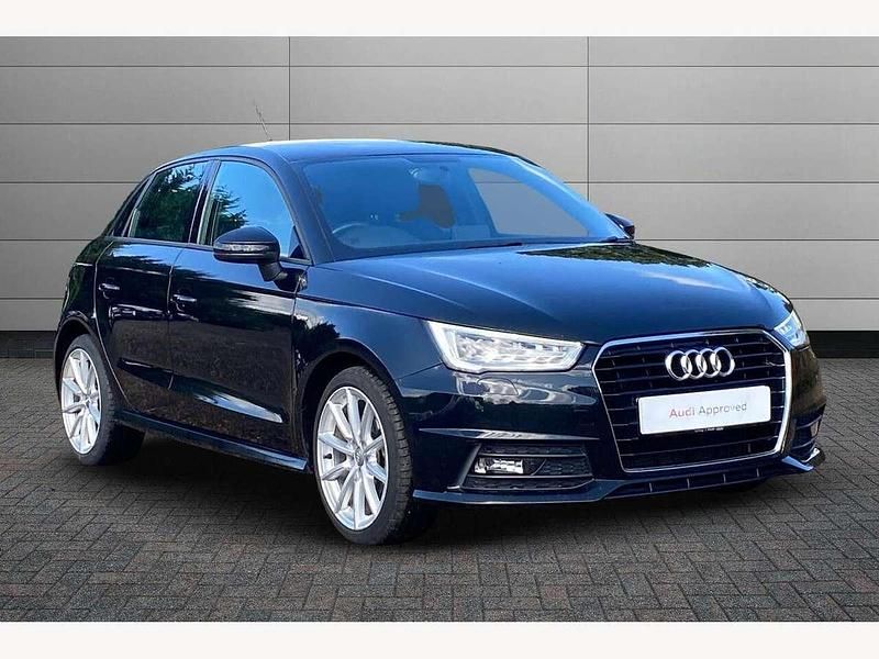 Black Used 2018 Audi A1 S-Line Hatchback | £14,695 (Fair price) - Image 1/4