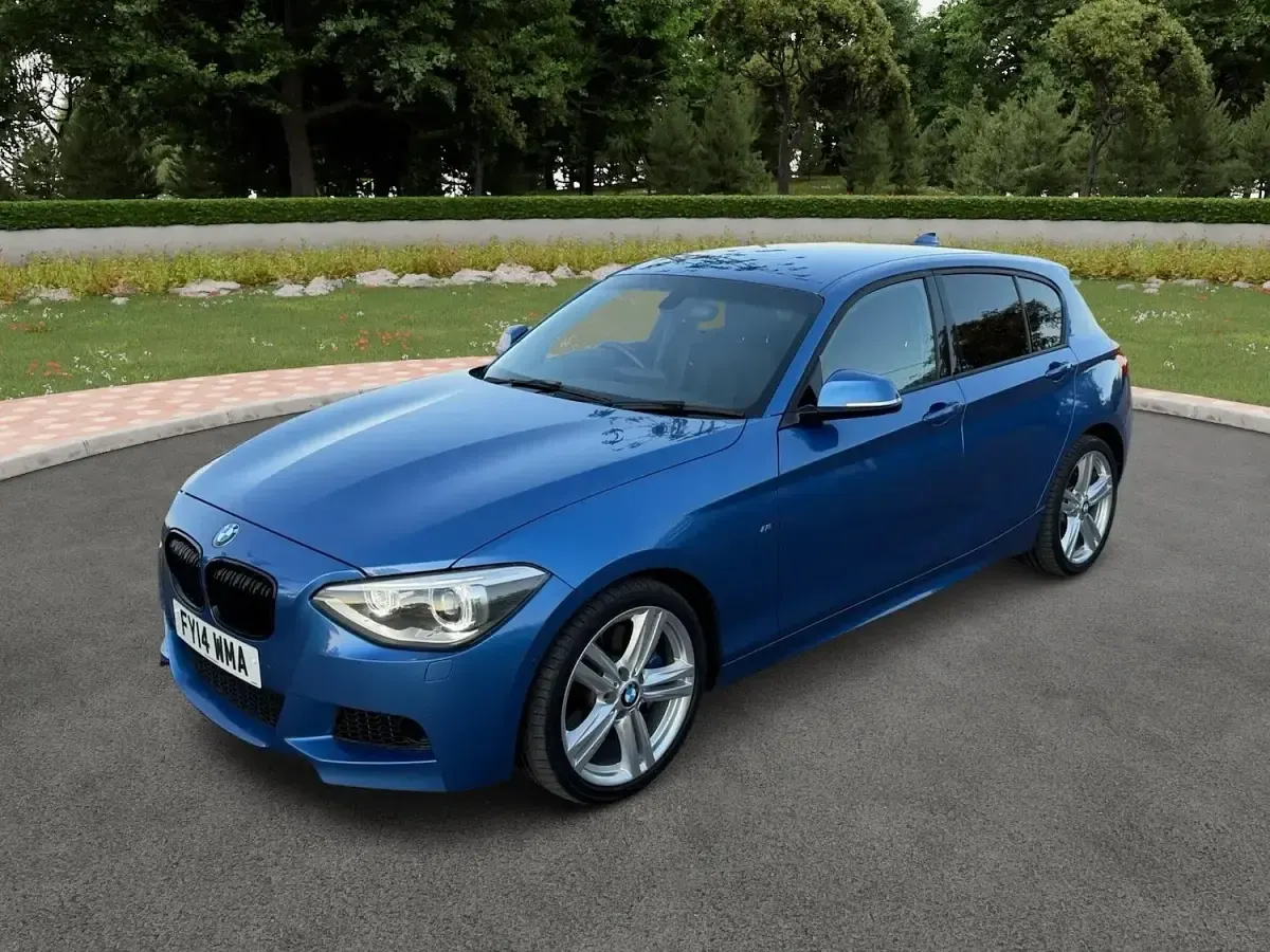 Used BMW 120 M Sport 184 HP (135 kW) 2014 Blue Hatchback