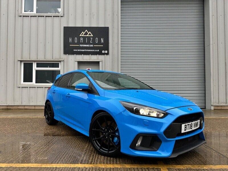 Blue Used 2018 Ford Focus RS Hatchback | £22,495 (Good price) - Image 1/3