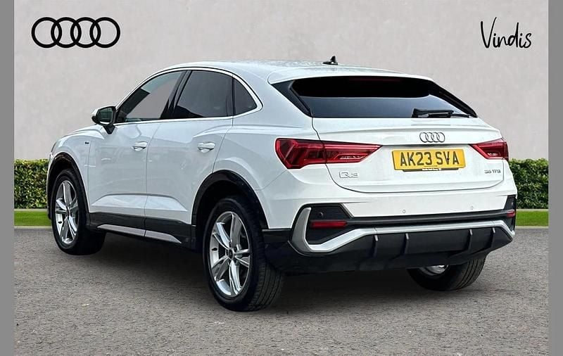 Used Audi Q3 S-Line 150 HP (110 kW) 2023 White SUV
