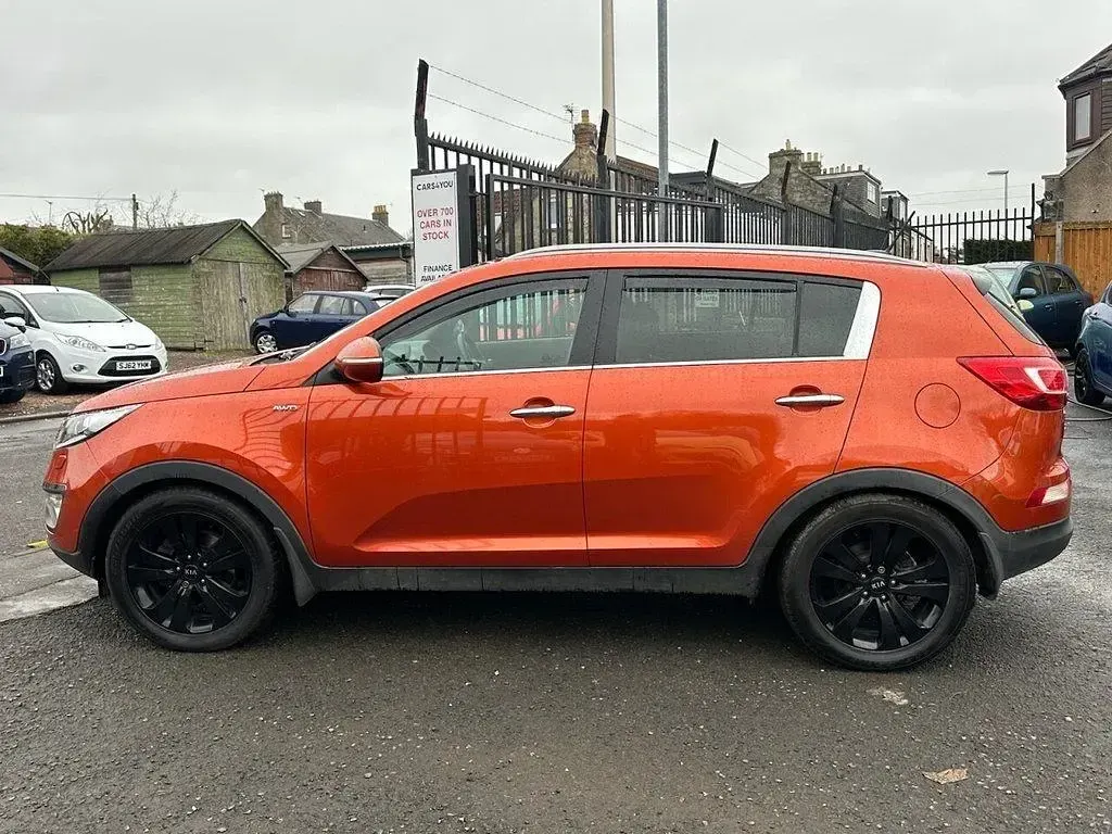 Used Kia Sportage 134 HP (98 kW) 2012 Orange SUV