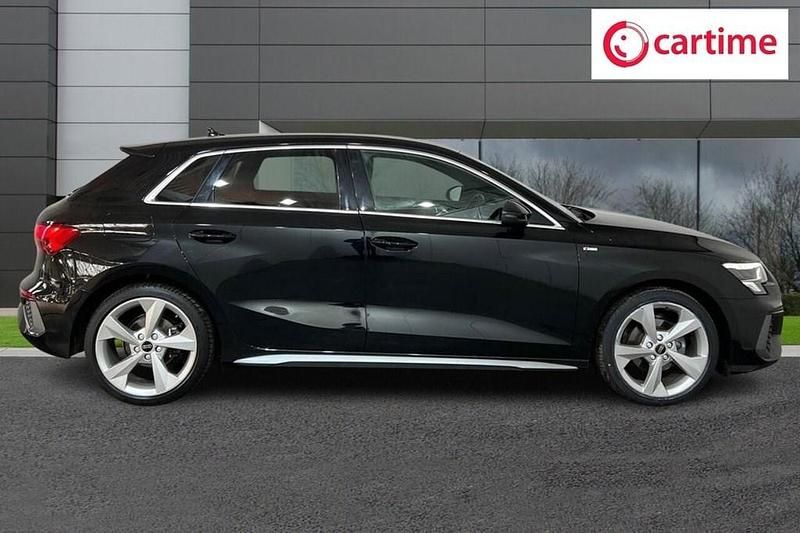 Used Audi A3 Sportback S-Line 150 HP (110 kW) 2023 Black Hatchback