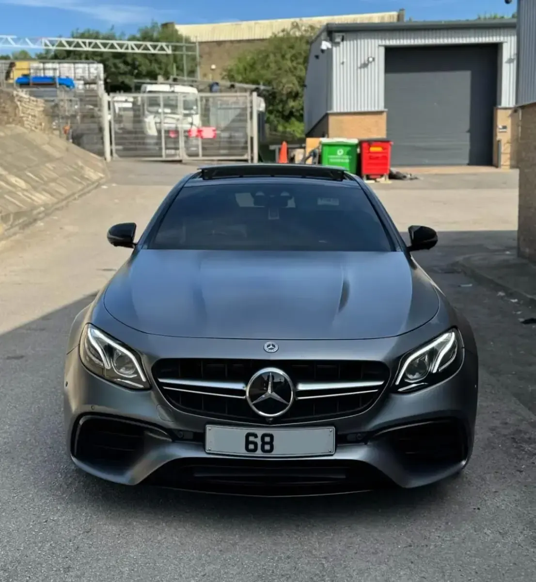 Used Mercedes E63S AMG 2018 Grey Sedan
