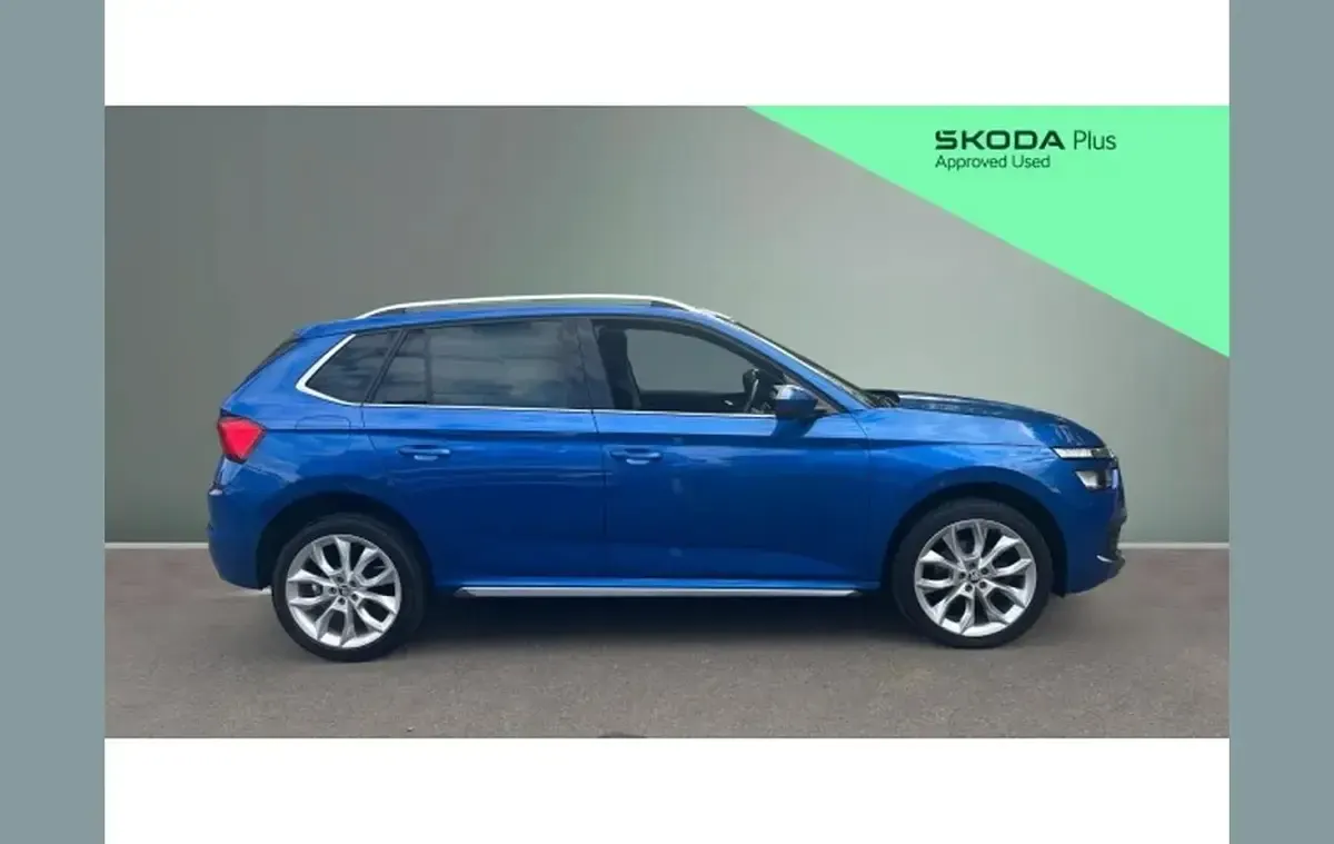 Used Skoda Kamiq SE L 150 HP (110 kW) 2019 Blue SUV
