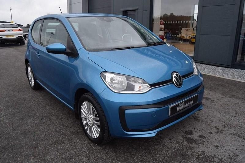 Used VW up! 65 HP (47 kW) 2021 Blue Hatchback