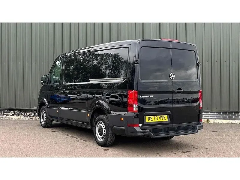 Used VW Crafter Startline 102 HP (75 kW) 2023 Black Van