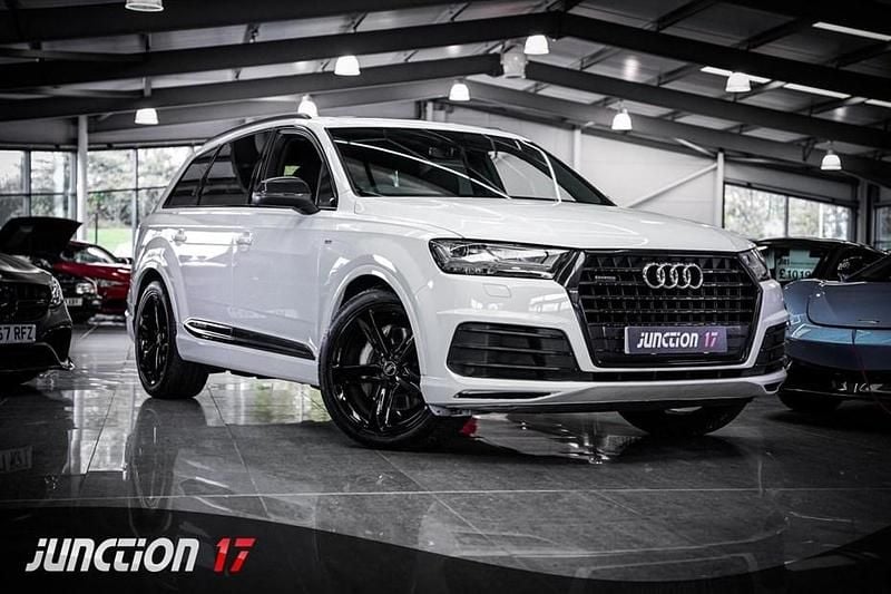 White Used 2019 Audi Q7 Black Edition SUV | £32,475 (Super price) - Image 1/1