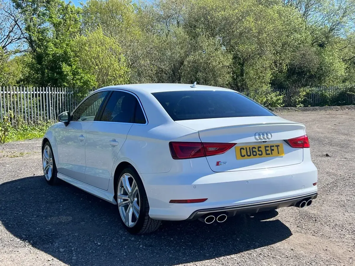 Used Audi S3 2015 White Sedan